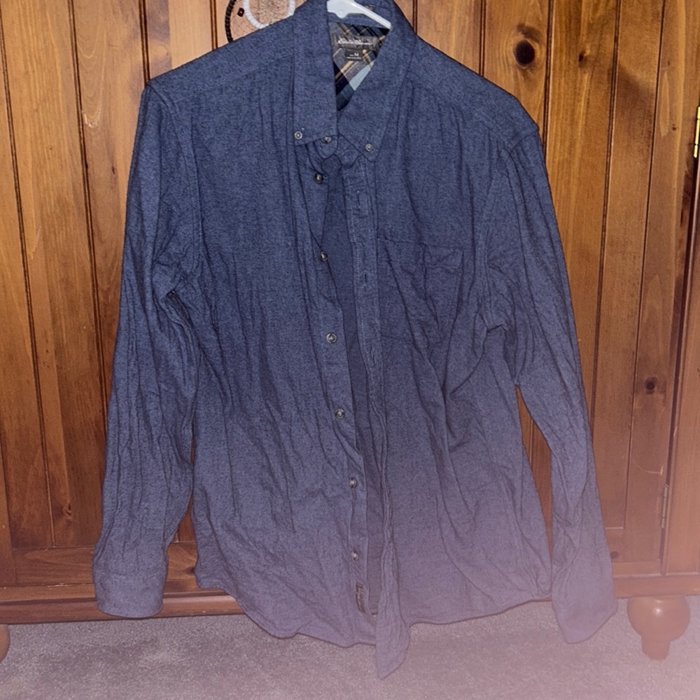 Eddie Bauer blue flannel